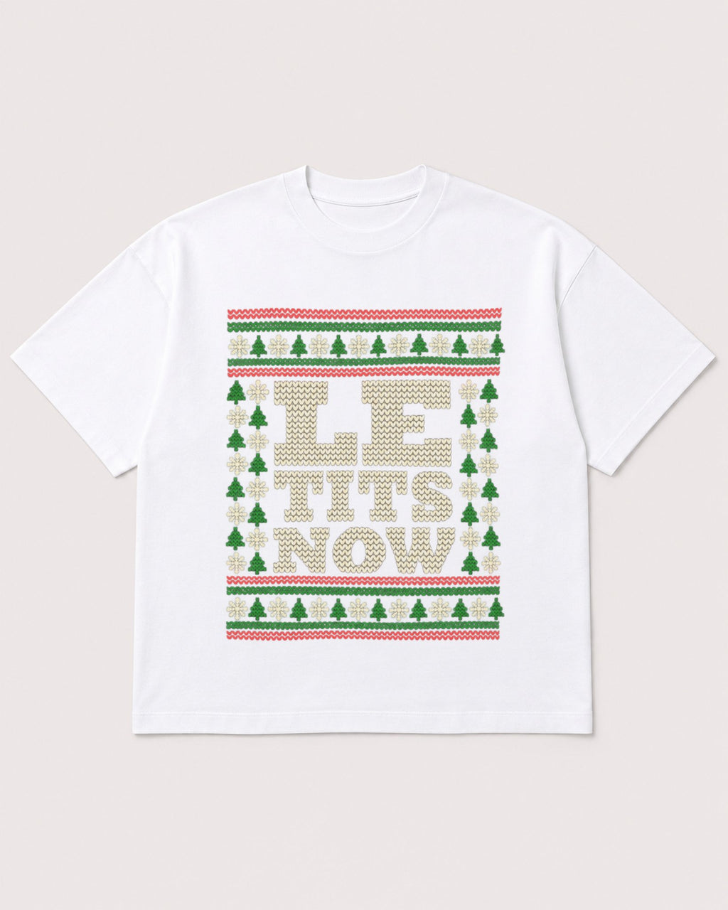 Mockup Boxy Heavyweight Tee White product