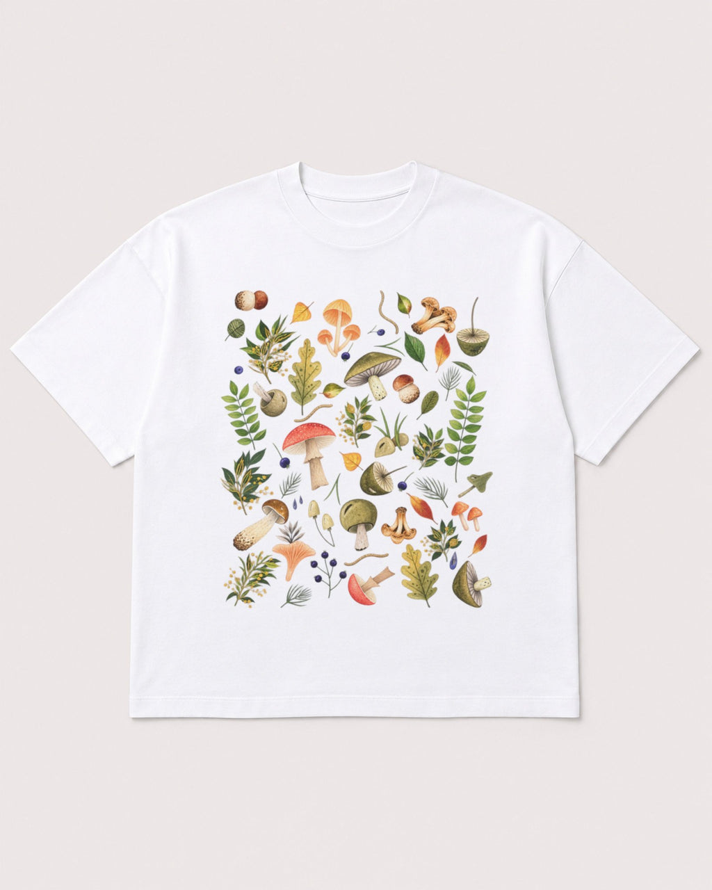 Mockup Boxy Heavyweight Tee White product