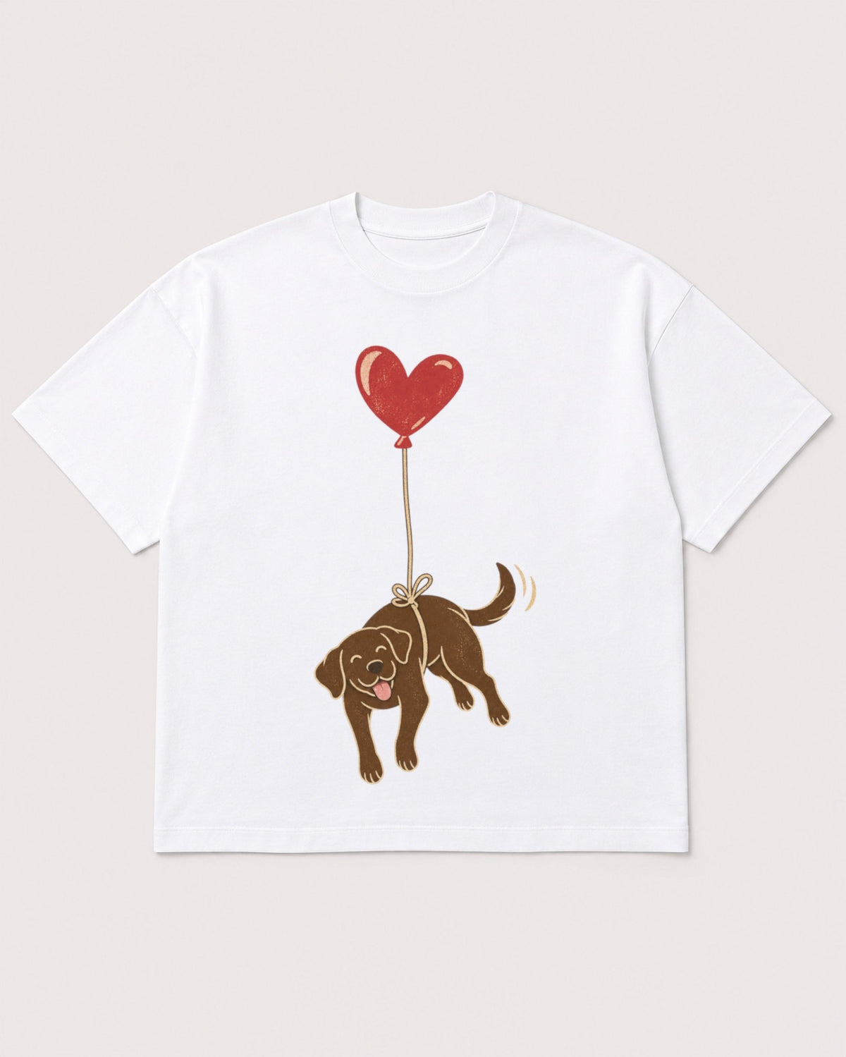 Mockup Boxy Heavyweight Tee White product