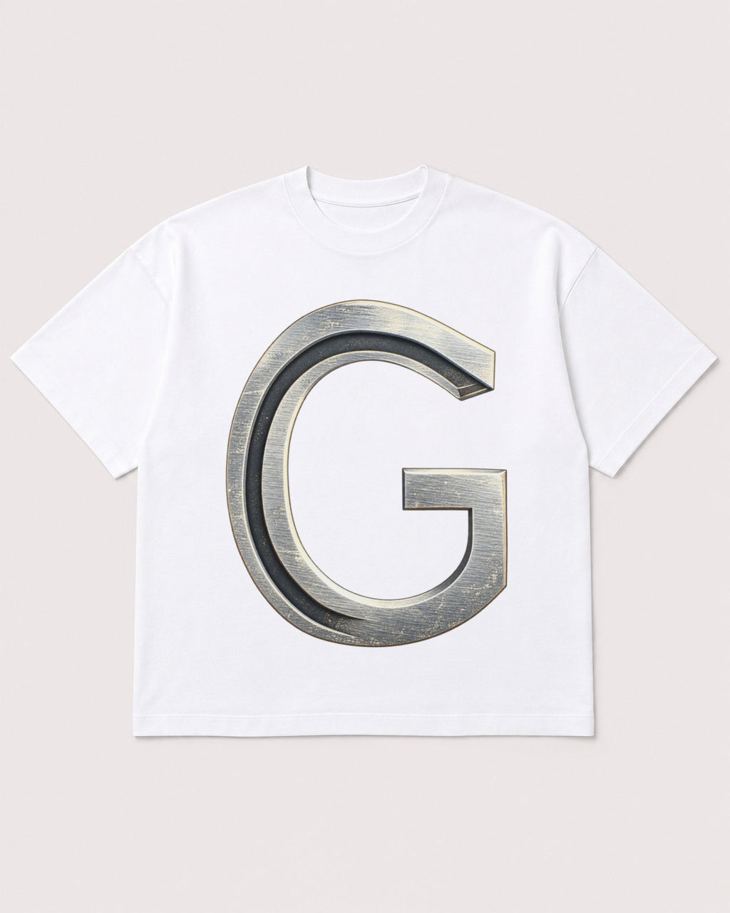 Mockup Boxy Heavyweight Tee White product
