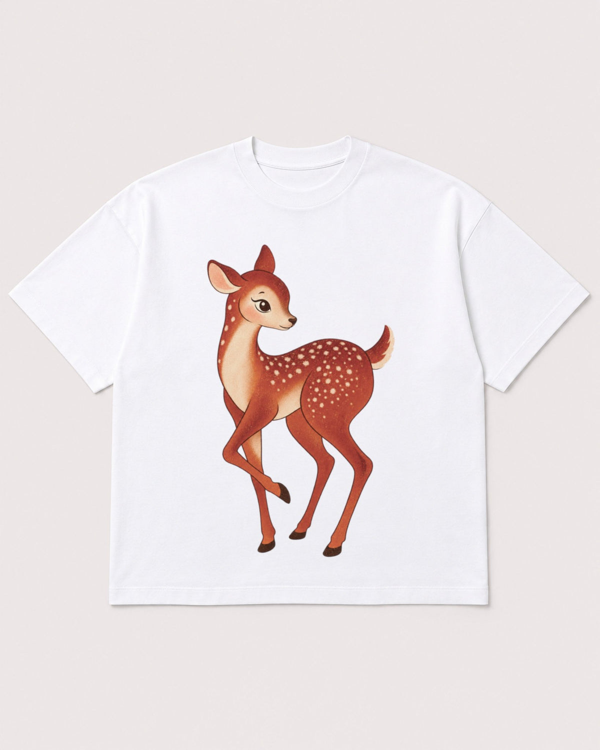 Mockup Boxy Heavyweight Tee White product