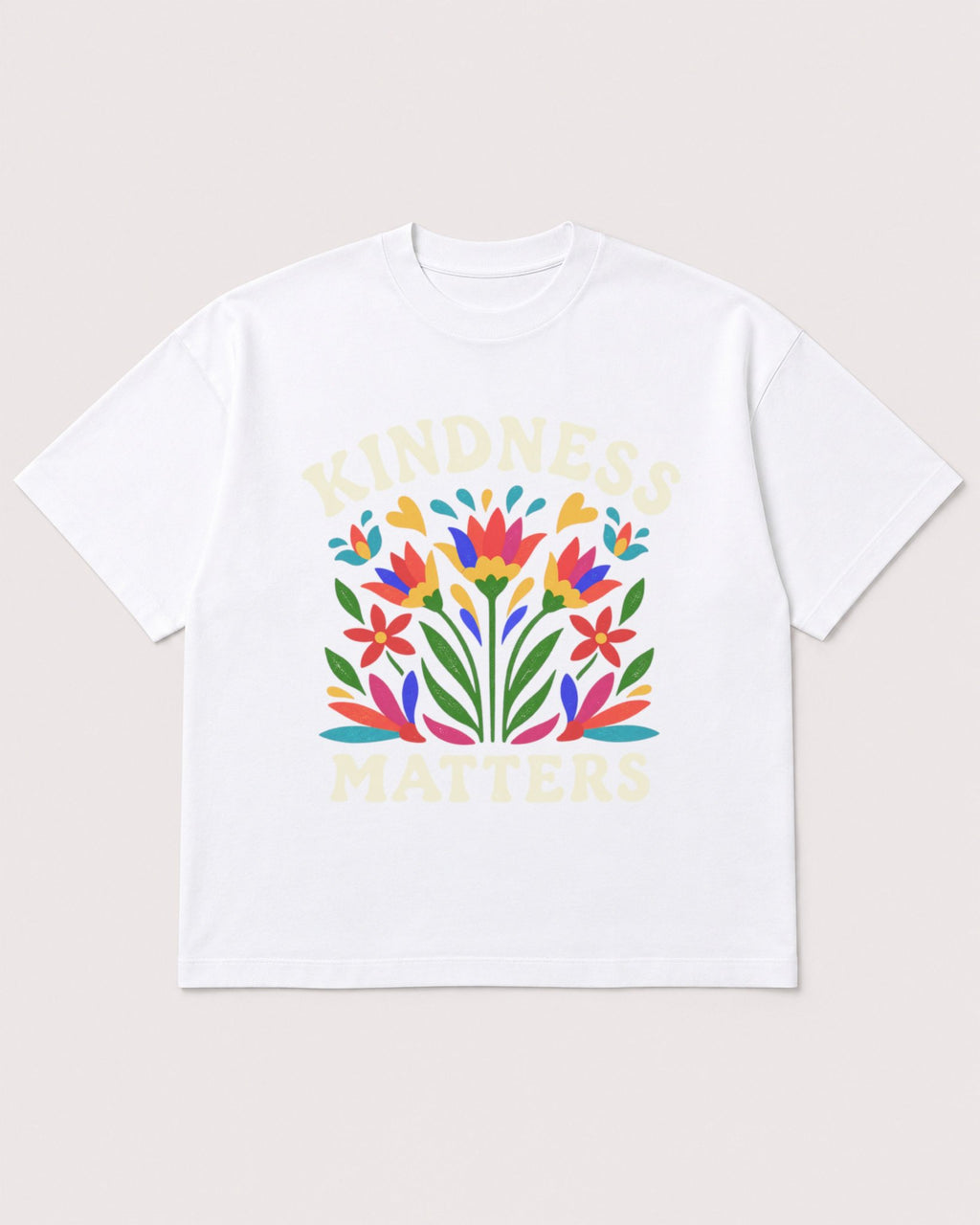 Mockup Boxy Heavyweight Tee White product