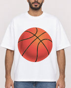 Mockup Boxy Heavyweight Tee White male close-up 07