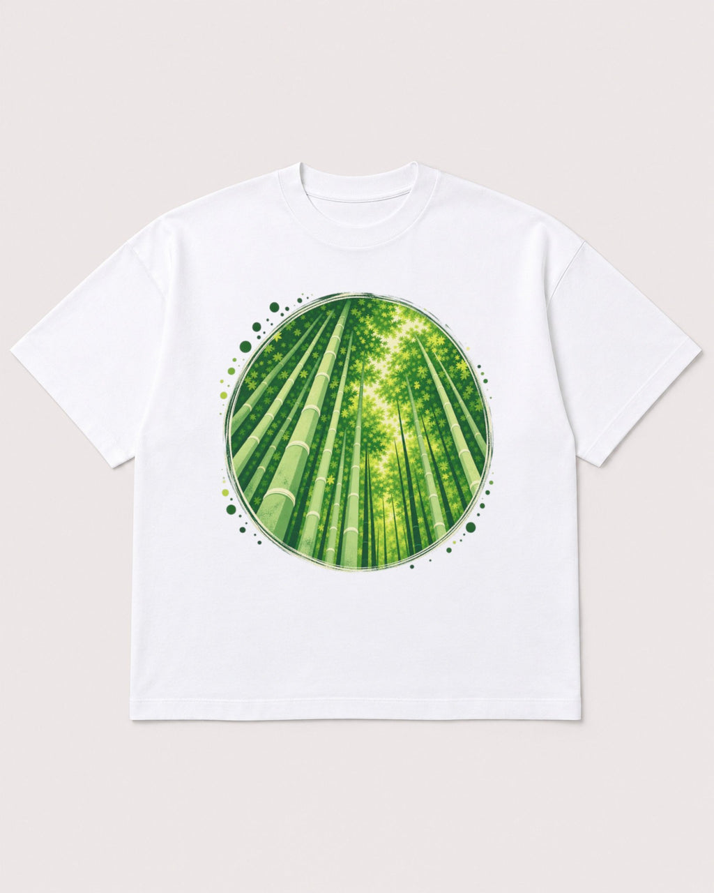Mockup Boxy Heavyweight Tee White product