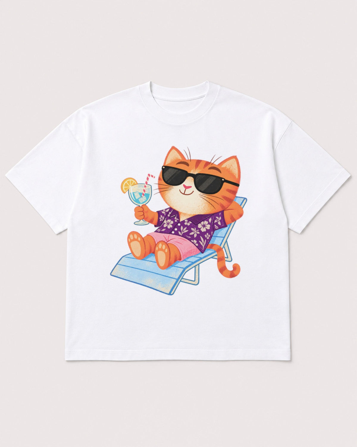 Mockup Boxy Heavyweight Tee White product