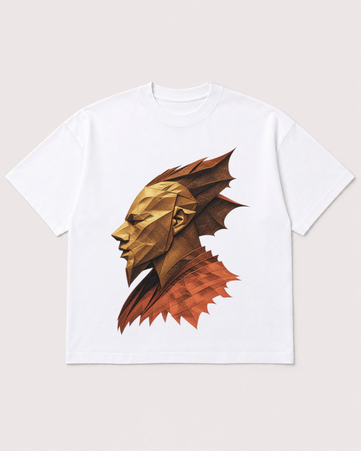 Mockup Boxy Heavyweight Tee White product