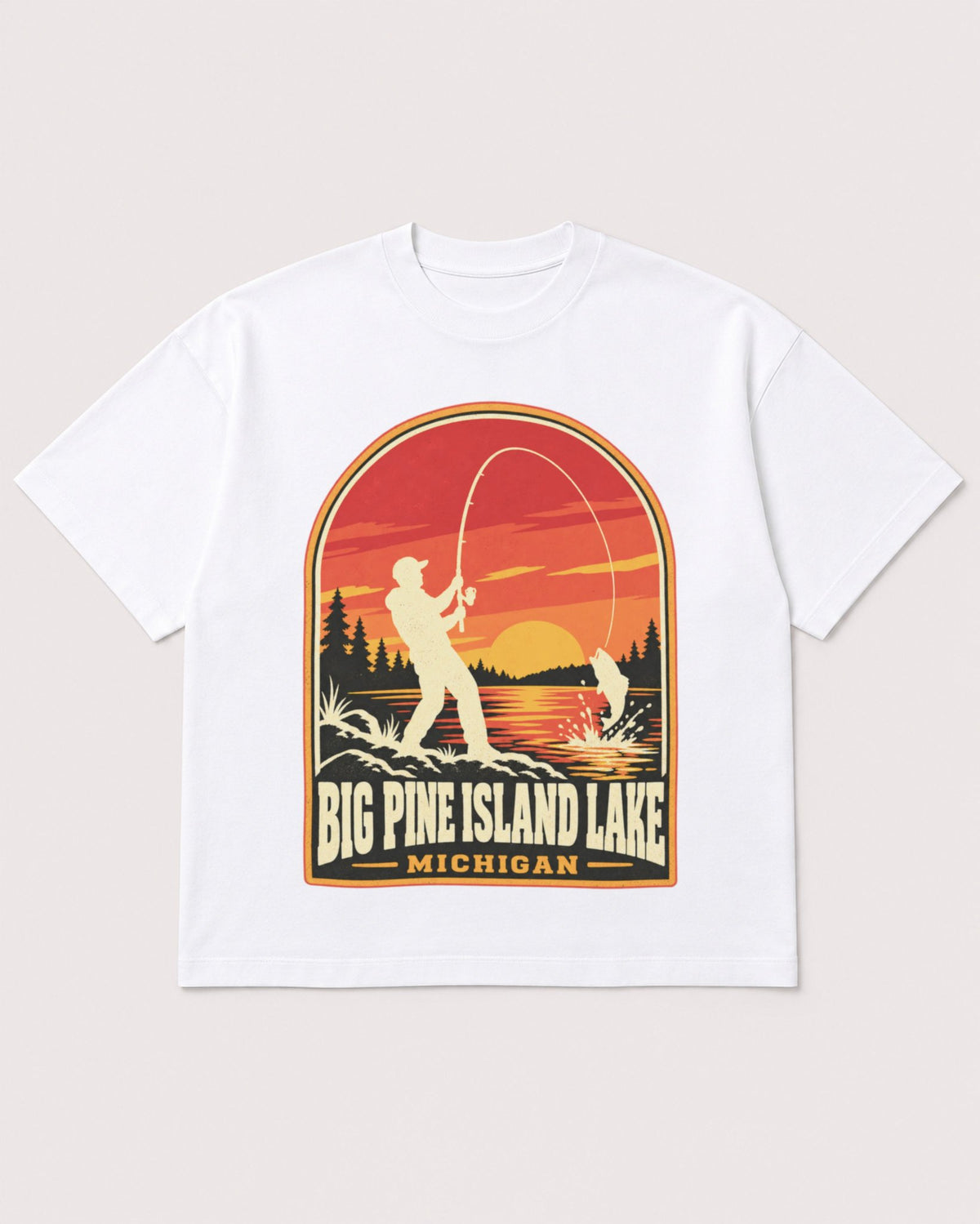 Mockup Boxy Heavyweight Tee White product