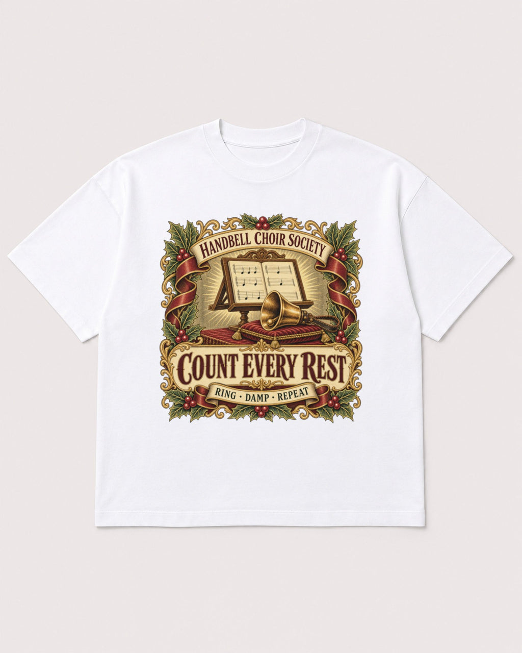 Mockup Boxy Heavyweight Tee White product