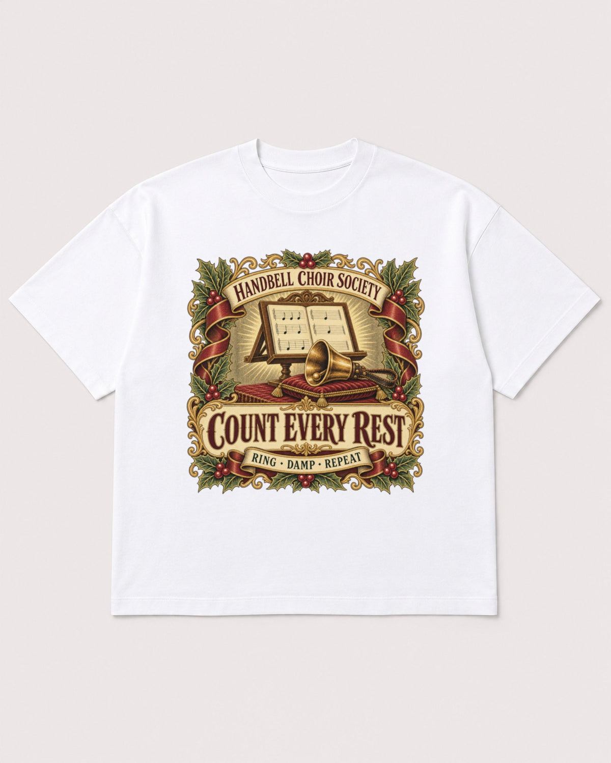 Mockup Boxy Heavyweight Tee White product