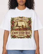Mockup Boxy Heavyweight Tee White female close-up 05