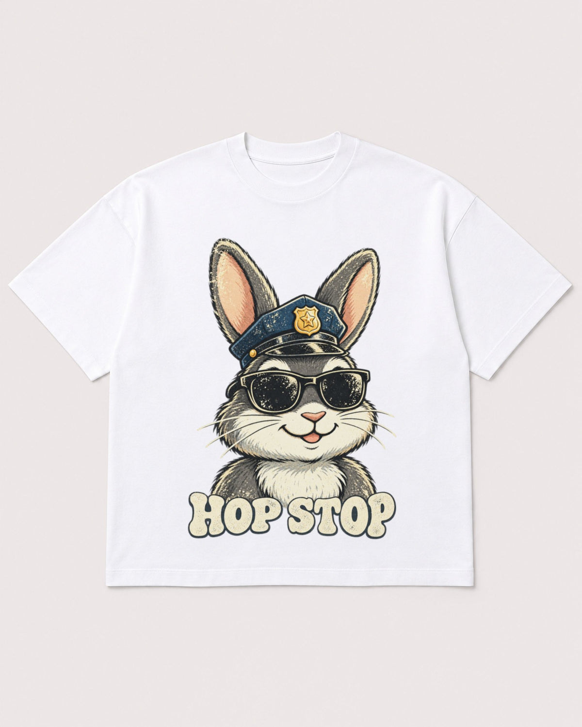 Mockup Boxy Heavyweight Tee White product