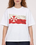 Mockup Boxy Heavyweight Tee White female close-up 09