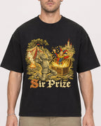 Mockup Boxy Heavyweight Tee Black male close-up 08