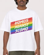 Mockup Boxy Heavyweight Tee White male close-up 04