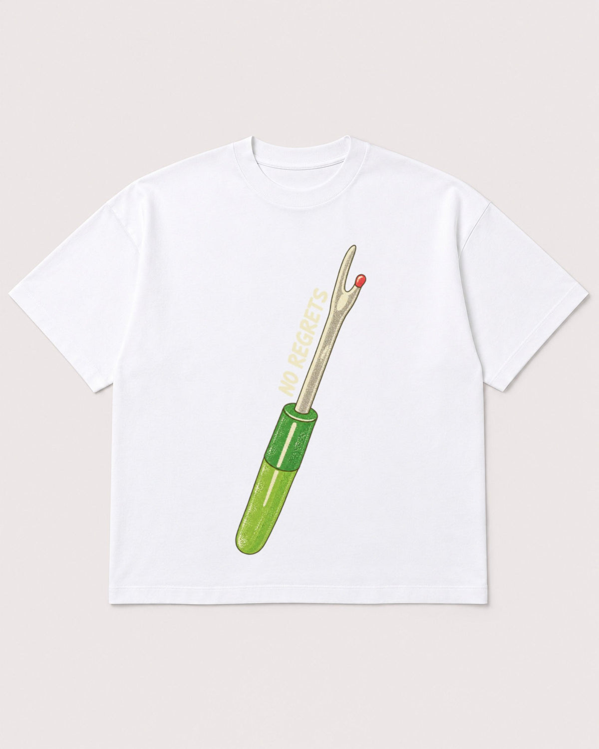 Mockup Boxy Heavyweight Tee White product
