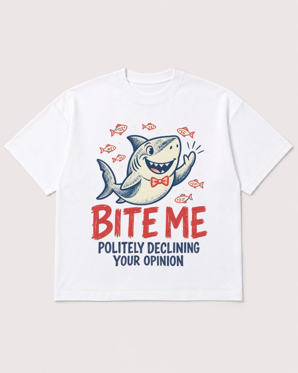 Mockup Boxy Heavyweight Tee White product