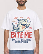 Mockup Boxy Heavyweight Tee White male close-up 47