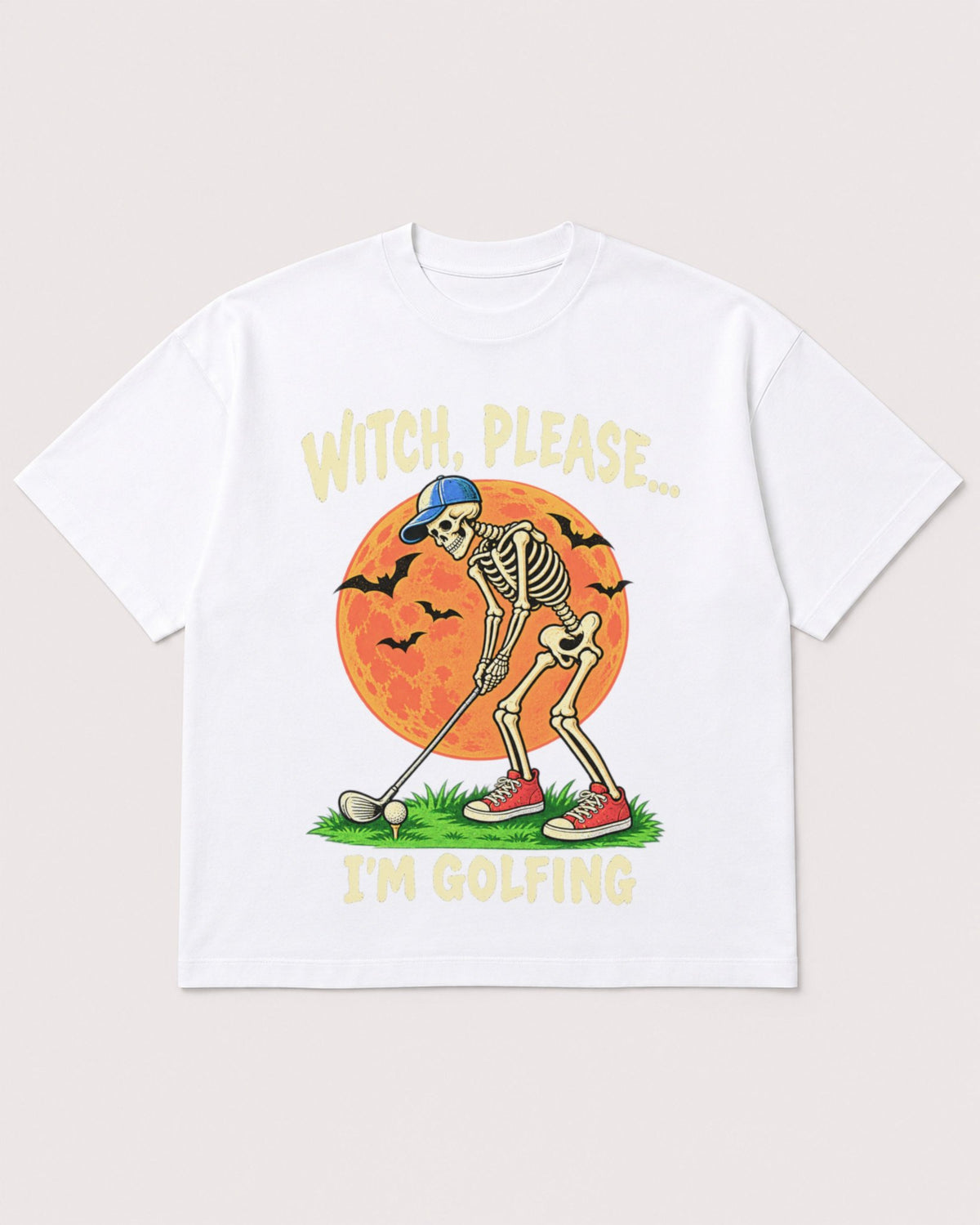 Mockup Boxy Heavyweight Tee White product