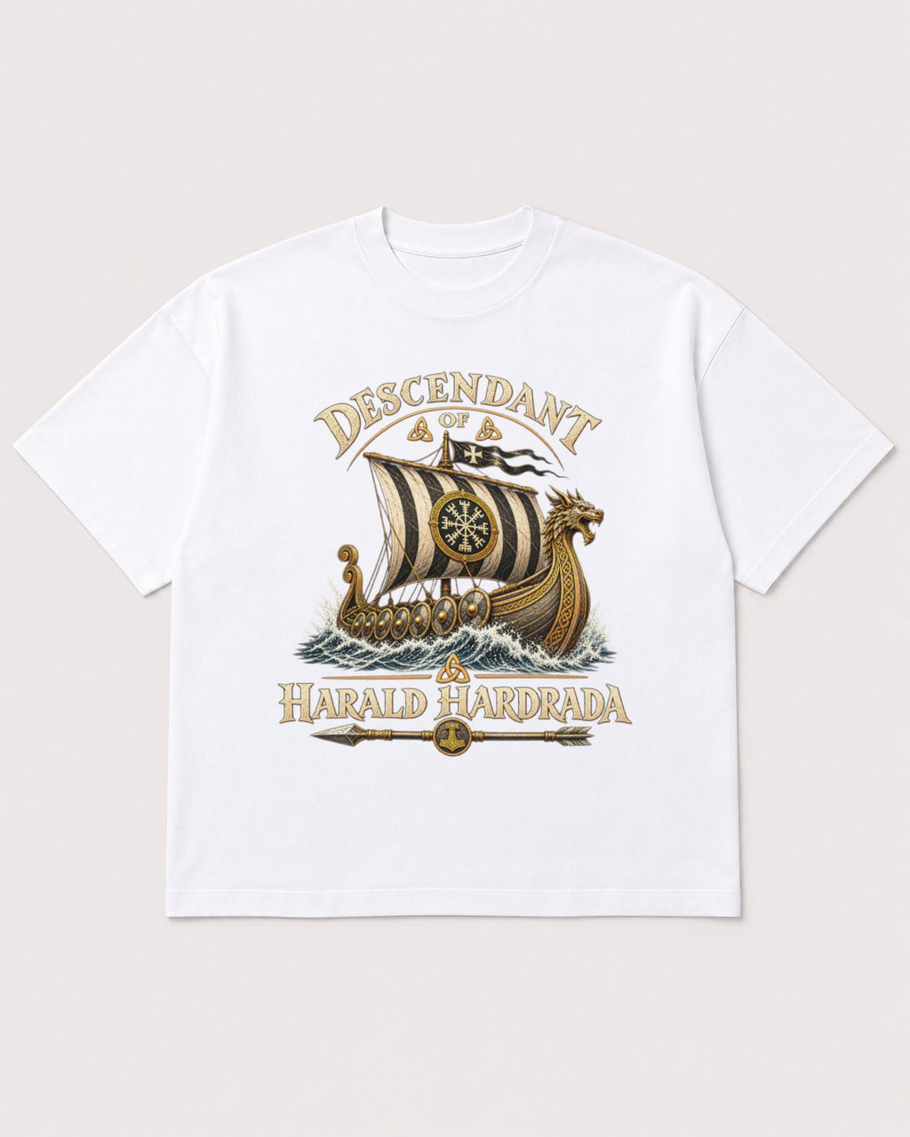 Mockup Boxy Heavyweight Tee White product
