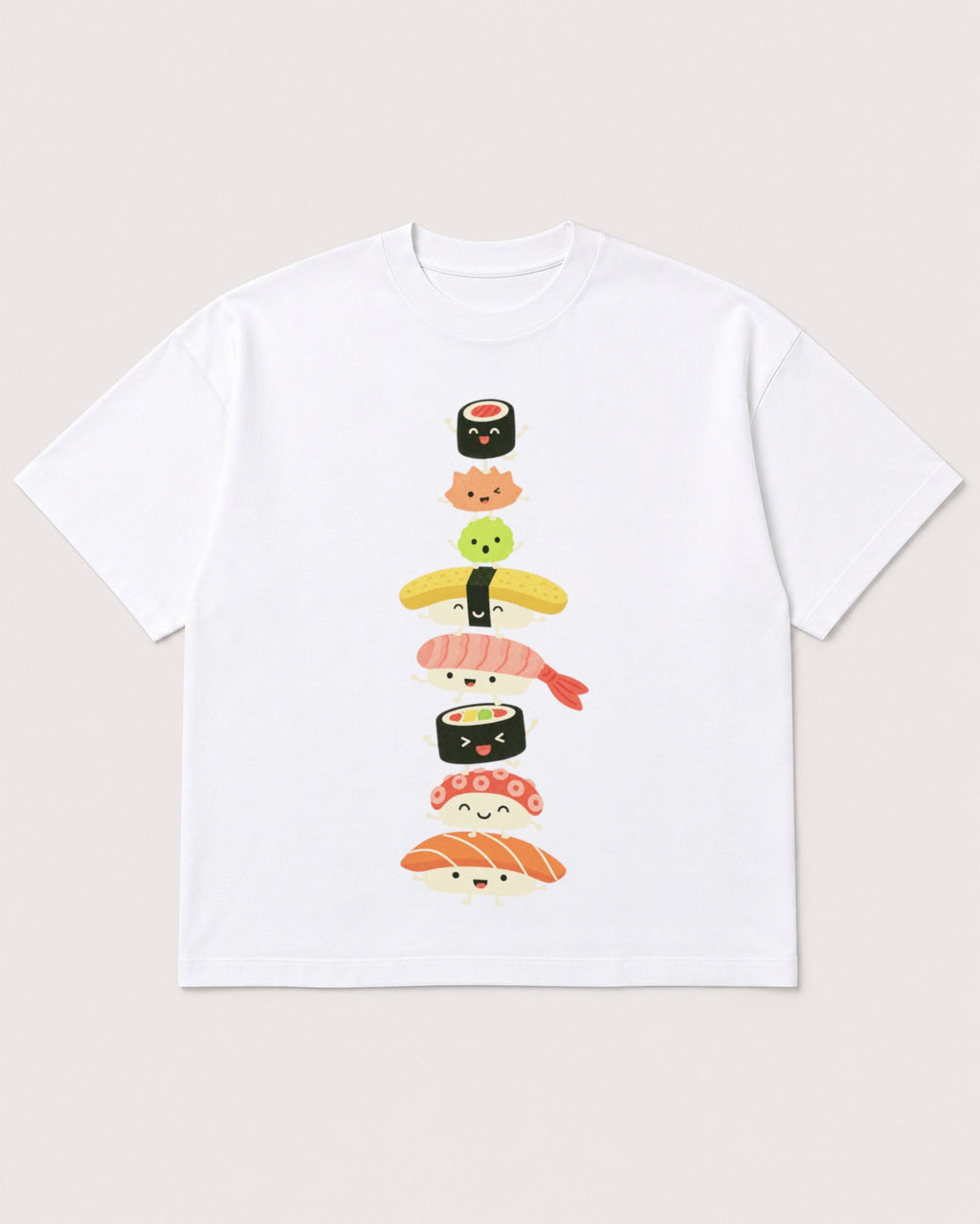 Mockup Boxy Heavyweight Tee White product