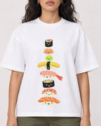 Mockup Boxy Heavyweight Tee White female close-up 07