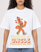 Mockup Boxy Heavyweight Tee White female close-up 10