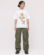 Mockup Boxy Heavyweight Tee White female full-body 12