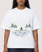 Mockup Boxy Heavyweight Tee White female close-up 04