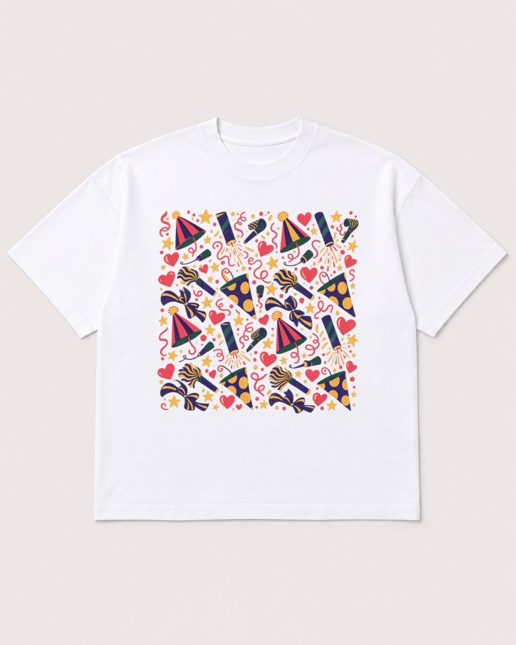 Mockup Boxy Heavyweight Tee White product