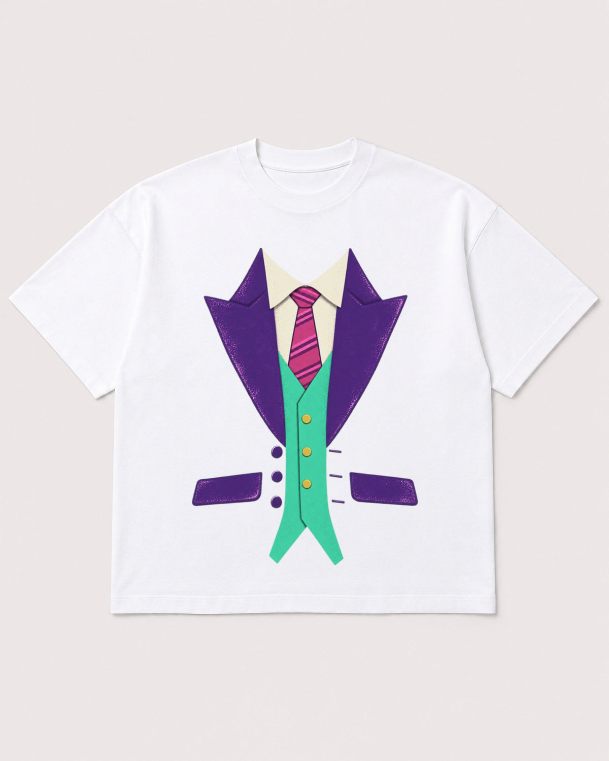 Mockup Boxy Heavyweight Tee White product