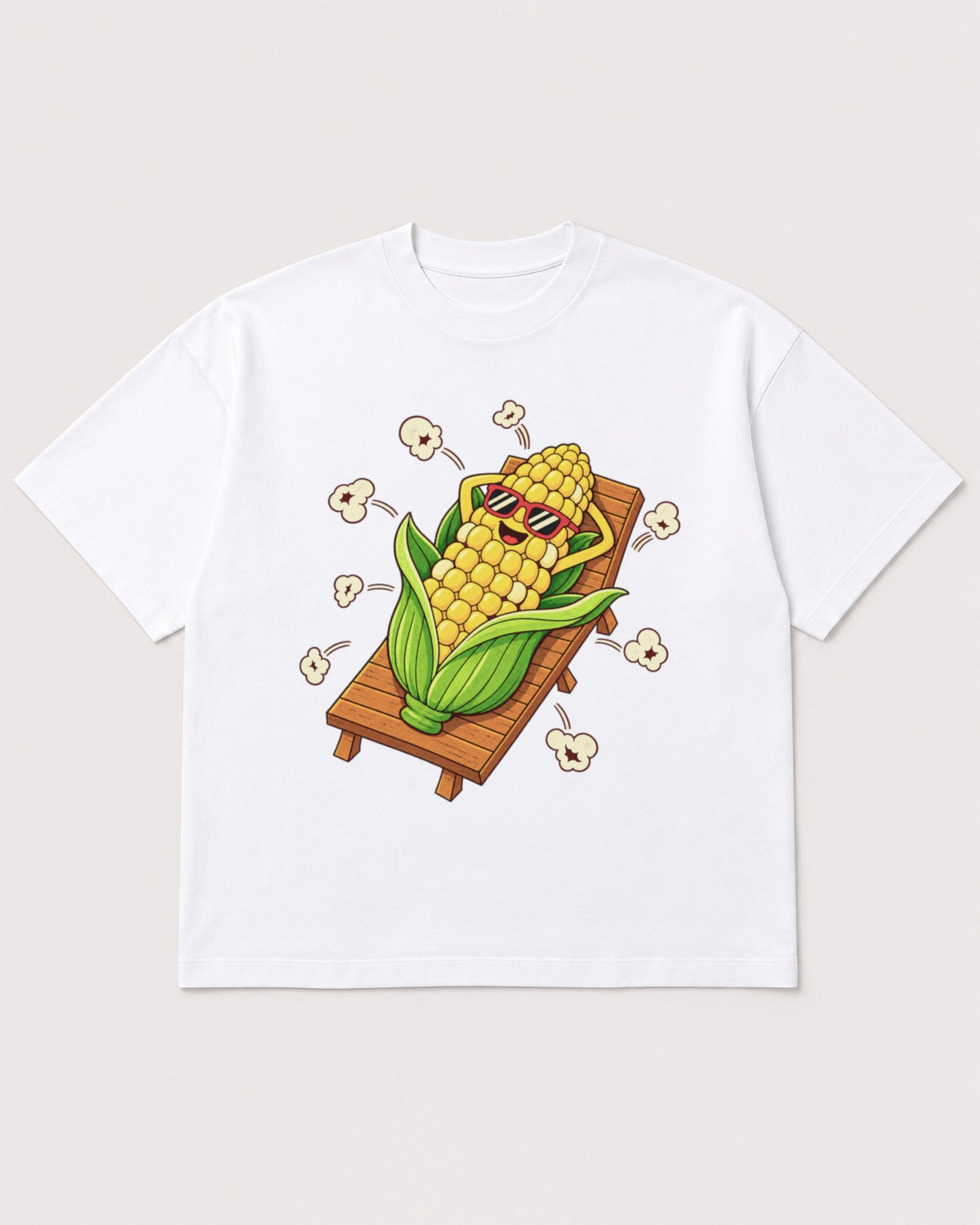 Mockup Boxy Heavyweight Tee White product