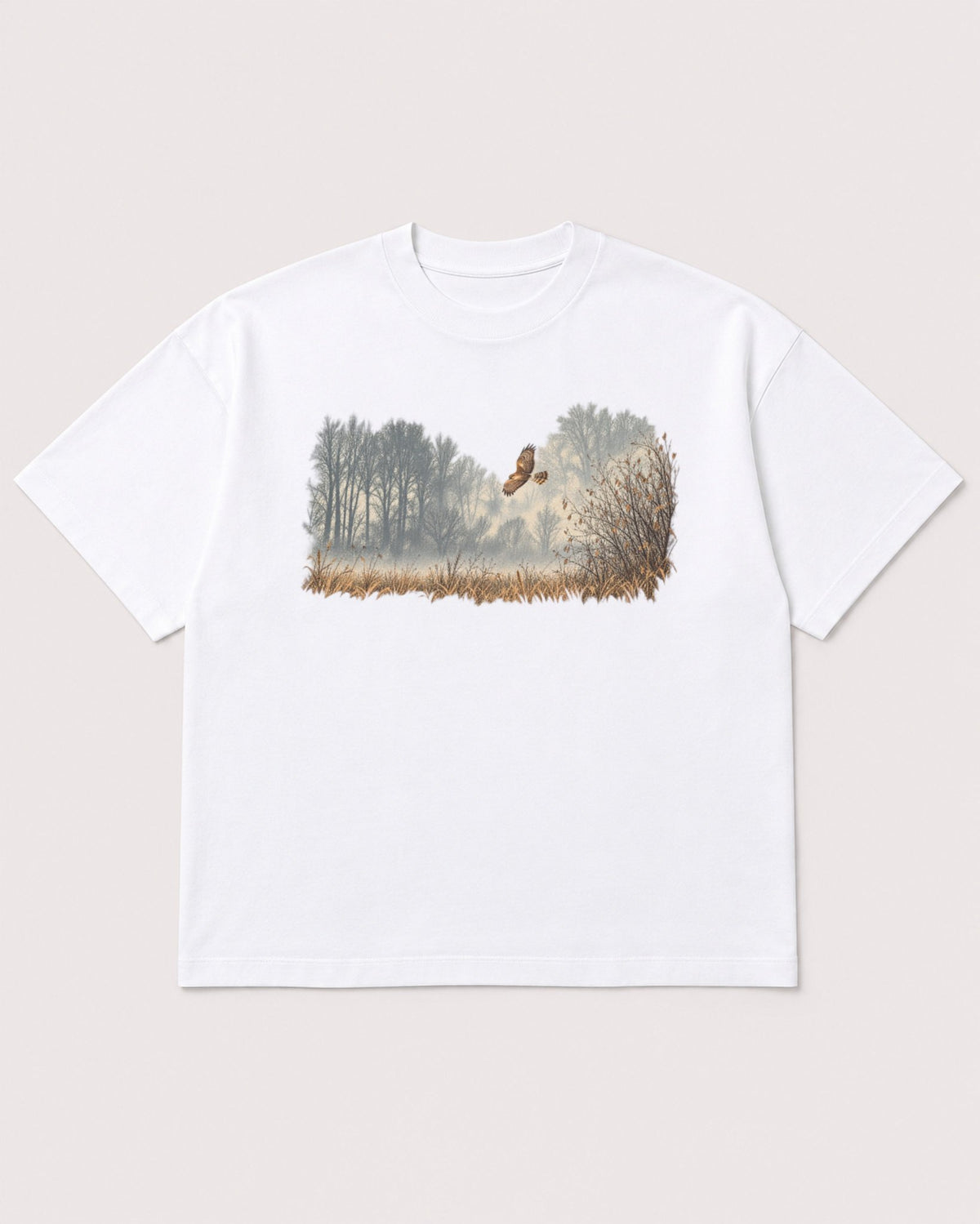 Mockup Boxy Heavyweight Tee White product