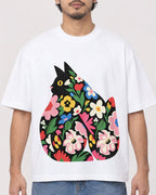 Mockup Boxy Heavyweight Tee White male close-up 02