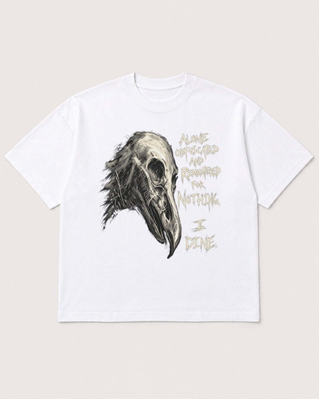 Mockup Boxy Heavyweight Tee White product