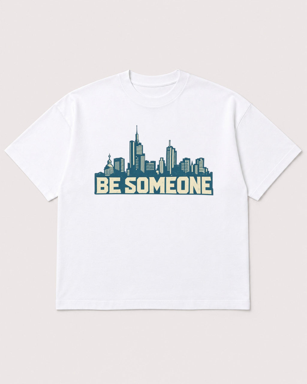 Mockup Boxy Heavyweight Tee White product