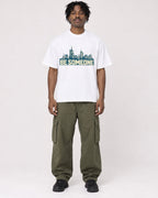 Mockup Boxy Heavyweight Tee White male full-body 04