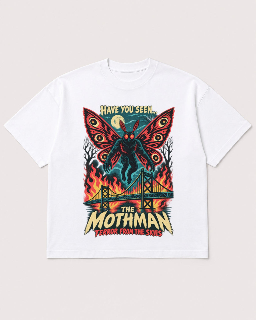 Mockup Boxy Heavyweight Tee White product