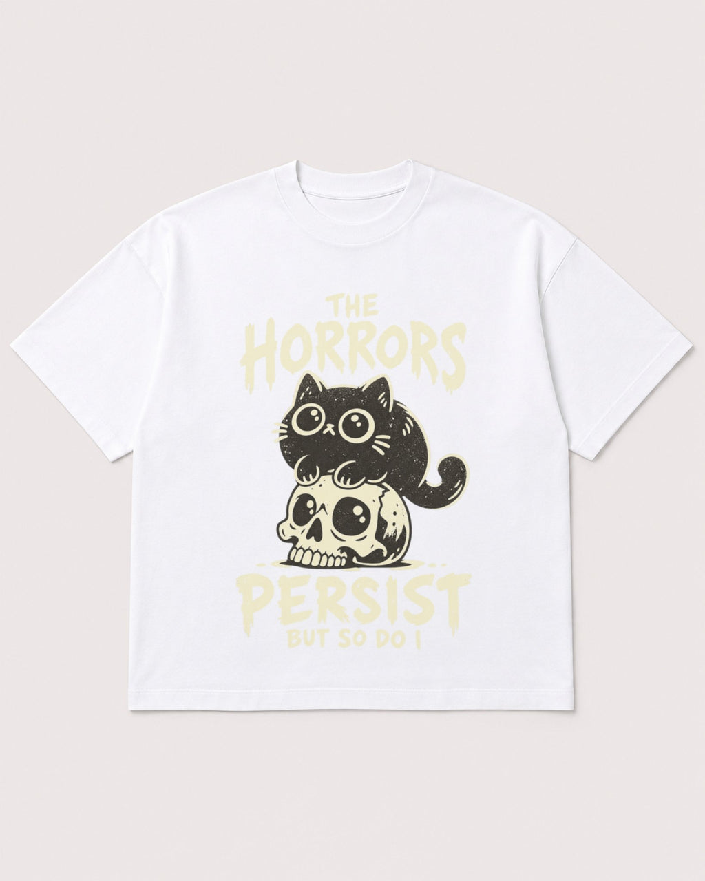 Mockup Boxy Heavyweight Tee White product