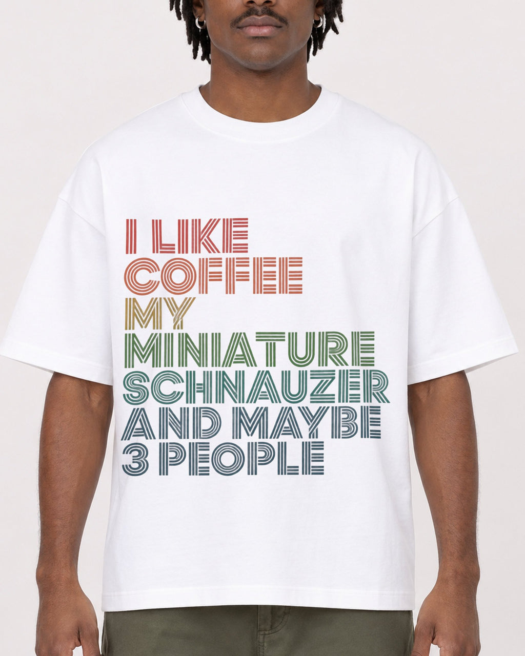 Mockup Boxy Heavyweight Tee White male close-up 04