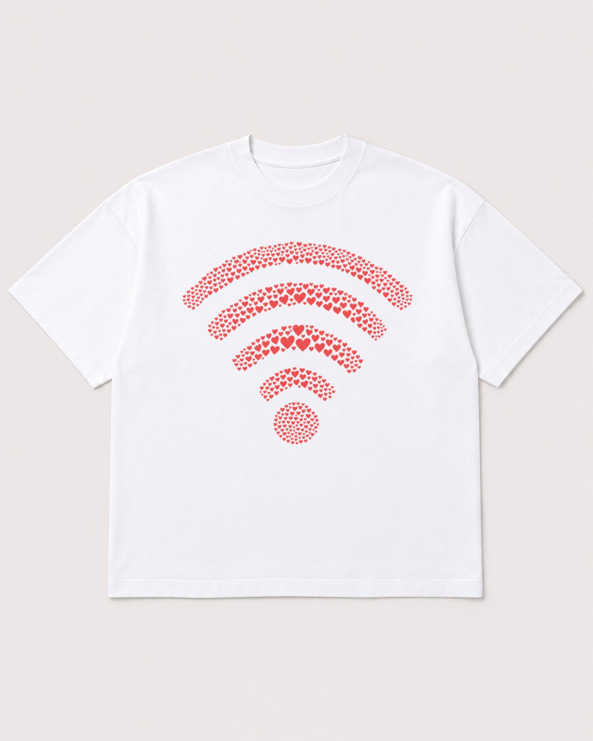 Mockup Boxy Heavyweight Tee White product