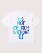 Mockup Boxy Heavyweight Tee White product