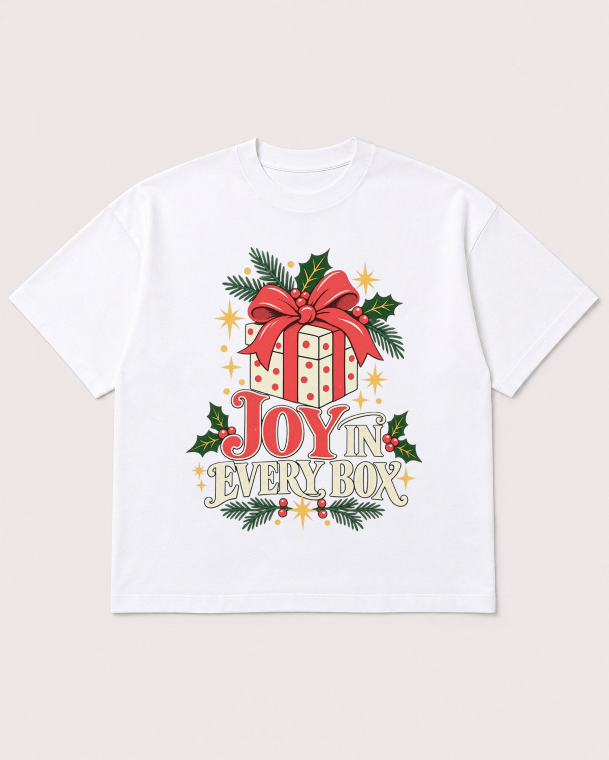 Mockup Boxy Heavyweight Tee White product