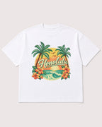 Mockup Boxy Heavyweight Tee White product