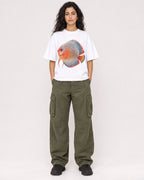 Mockup Boxy Heavyweight Tee White female full-body 07