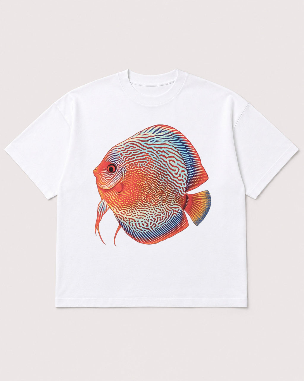 Mockup Boxy Heavyweight Tee White product