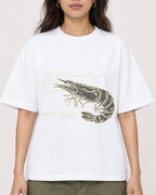 Mockup Boxy Heavyweight Tee White female close-up 02