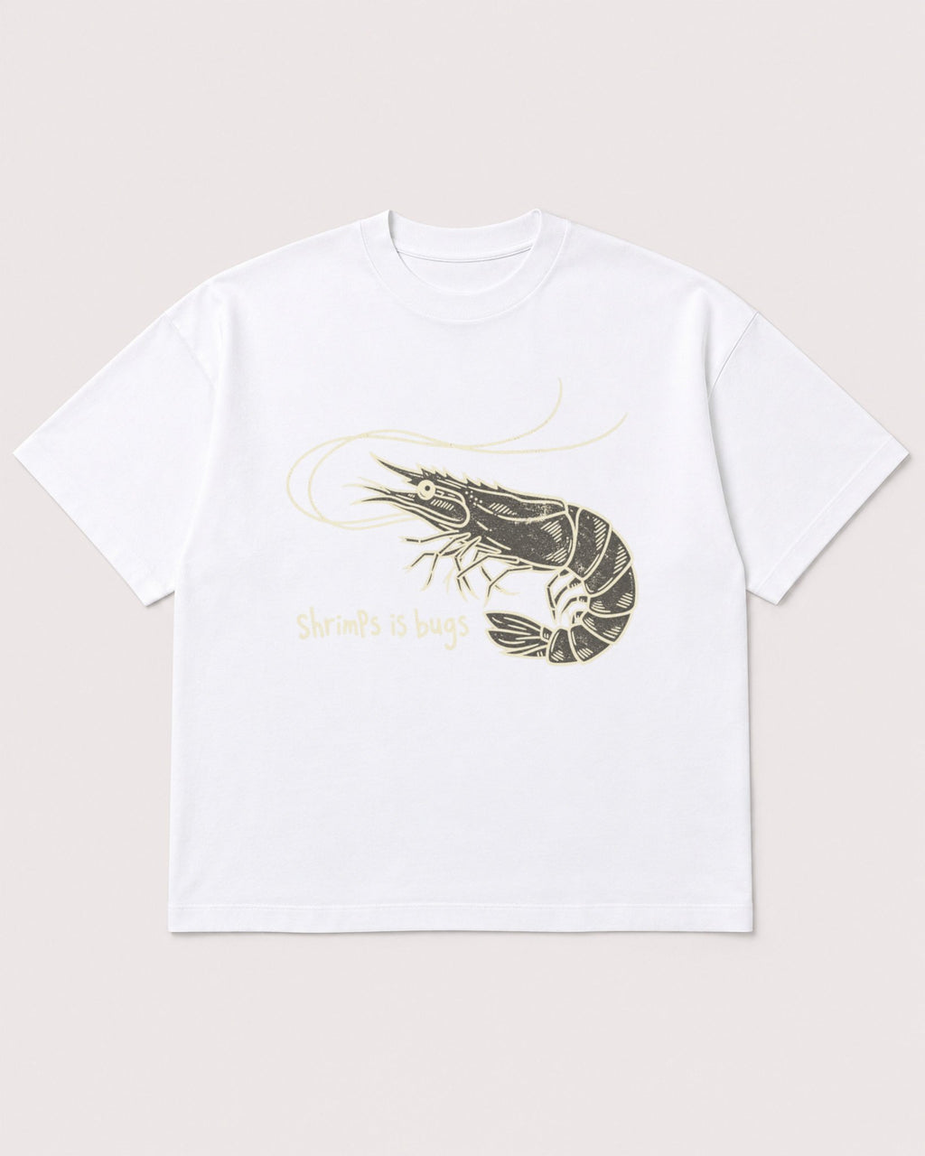 Mockup Boxy Heavyweight Tee White product