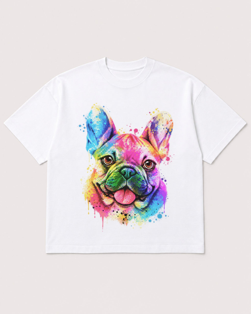 Mockup Boxy Heavyweight Tee White product