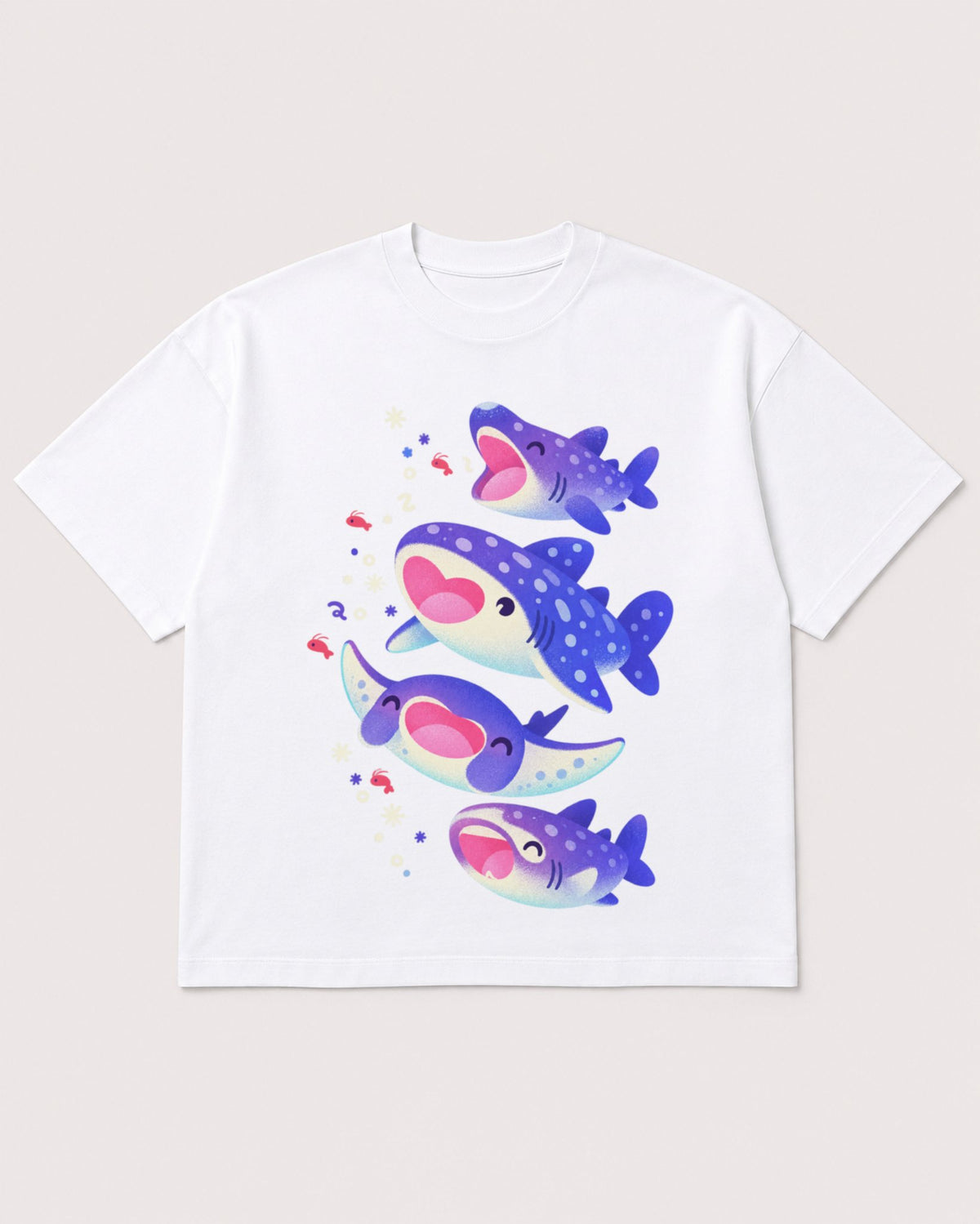 Mockup Boxy Heavyweight Tee White product