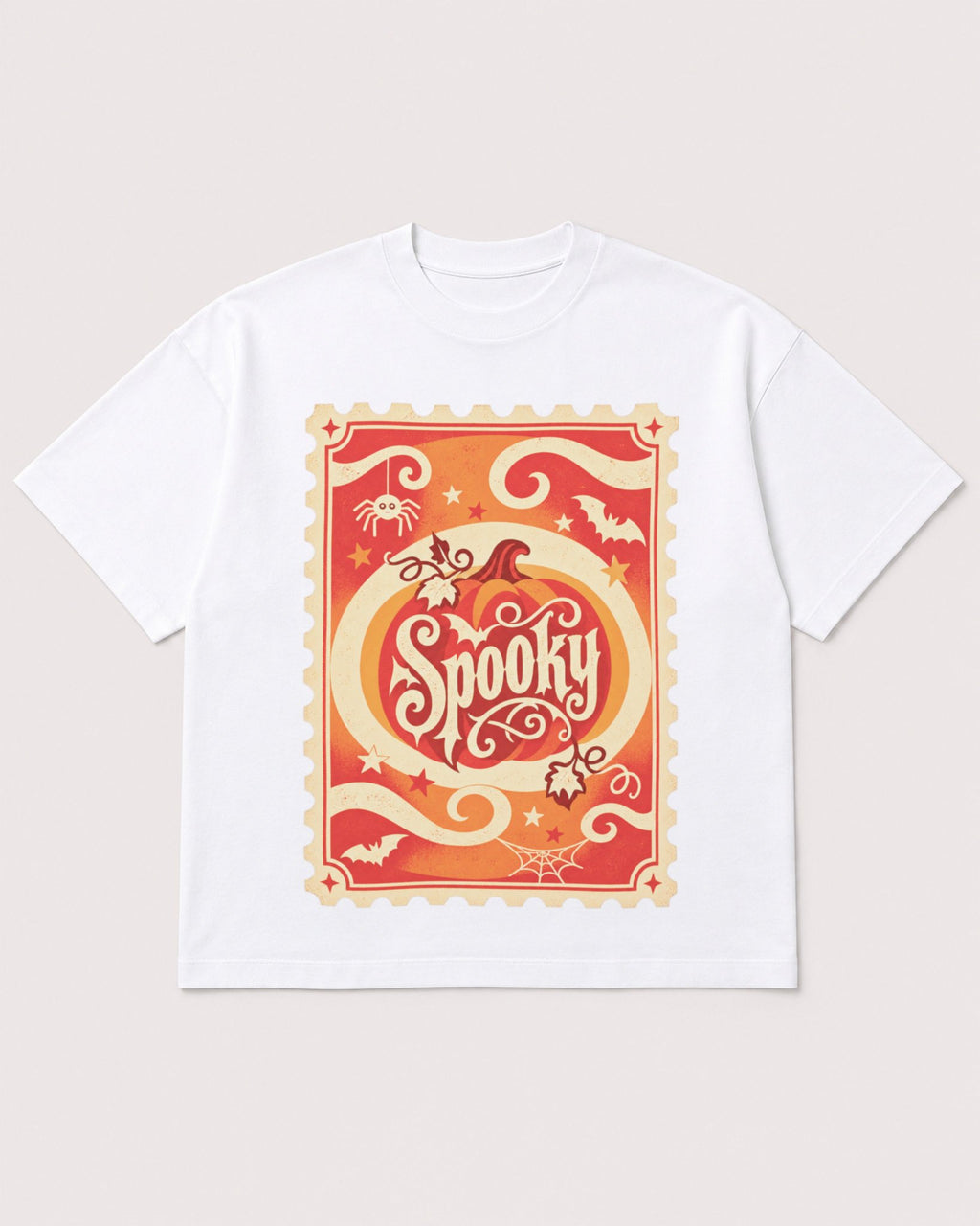 Mockup Boxy Heavyweight Tee White product
